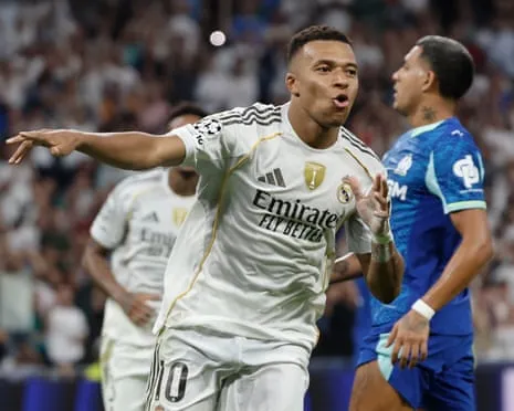 Mbappé Scores Los Blancos to Victory Despite Setbacks and Red Card Against Olympique Marseille