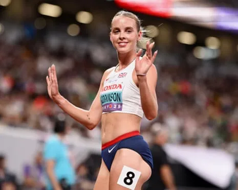 Keely Hodgkinson Breaks Monotony to Boost British Spirits in the Championships