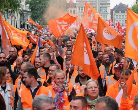Nationwide Protest Demonstrations Witnesses Hundreds of Thousands Taking to the Streets Throughout France